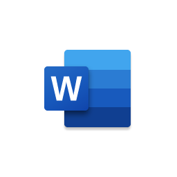 word logo