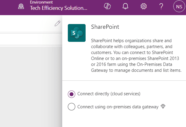 connect to SharePoint